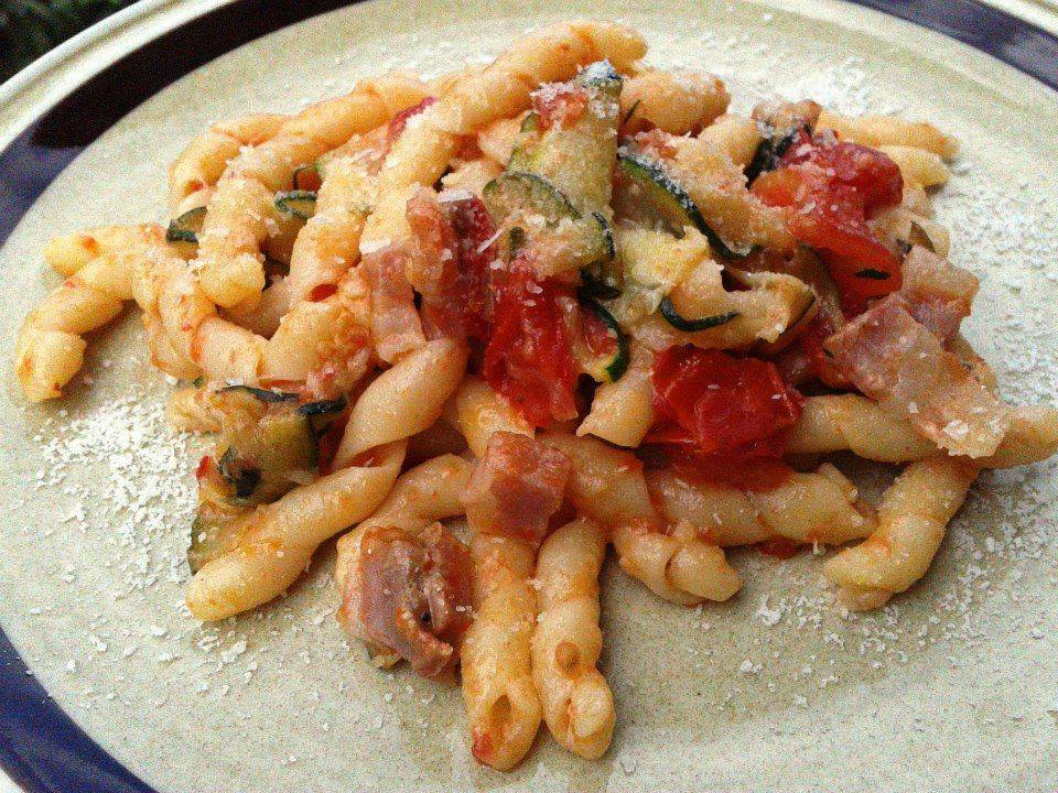 PASTA ZUCCHINE E PANCETTA Siciliafan