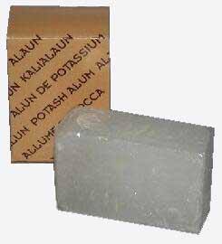 Allume di Rocca Deodorante Naturale Per Le Ascelle | Vecchio Rimedio ...