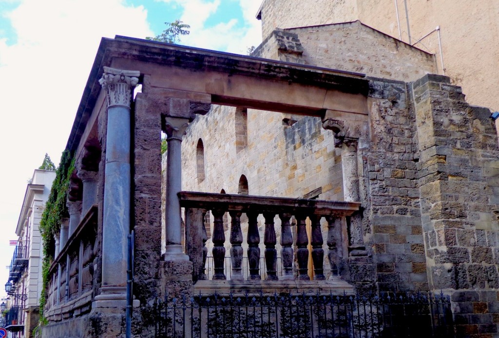 Loggia dell'Incoronazione di Palermo, il "balcone" dei Re