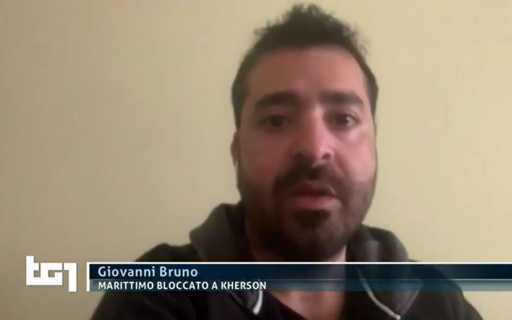 Giovanni Bruno, l'appello del marittimo siciliano rimasto bloccato in Ucraina con la famiglia