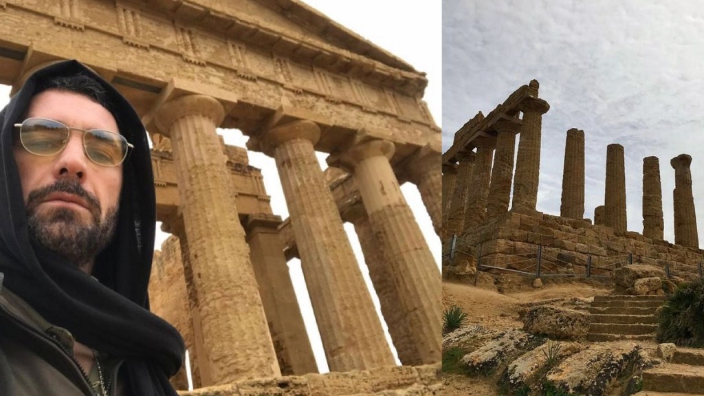 I templi di Agrigento conquistano Raoul Bova: «Estremamente affascinanti»