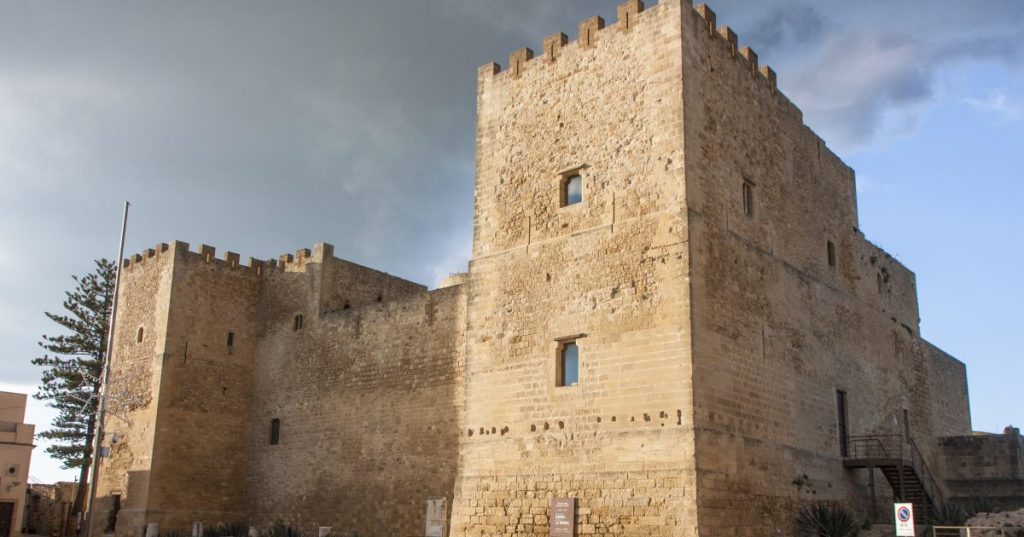Castello di Salemi (Trapani).