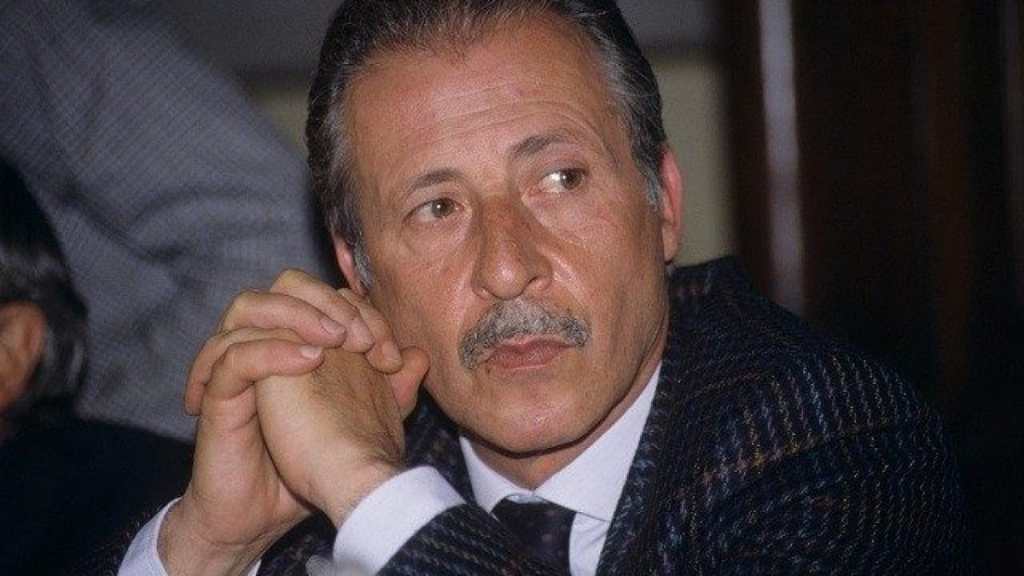 Il giudice Paolo Borsellino, ucciso dalla mafia il 19 luglio 1992