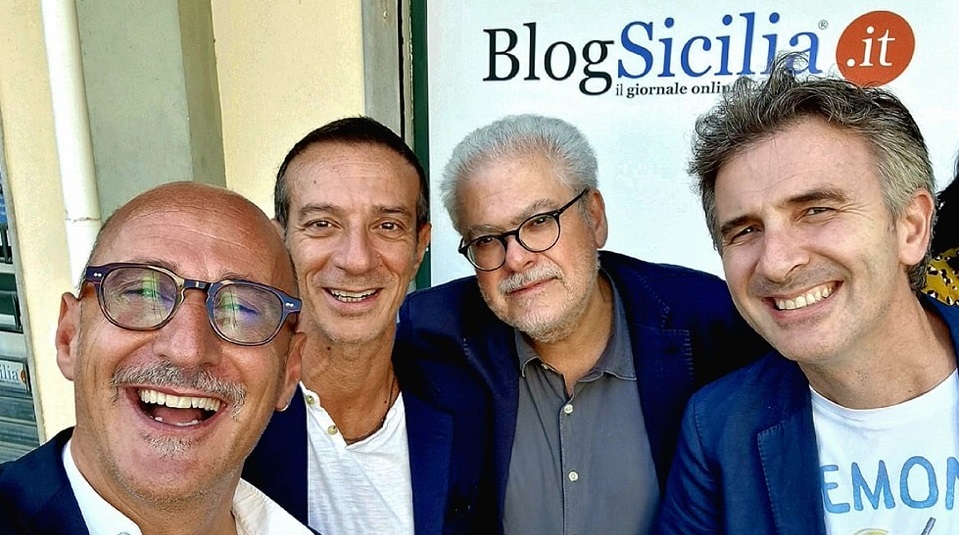 Ficarra e Picone e Roberto Andò presentano "La Stranezza" a Casa Minutella VIDEO