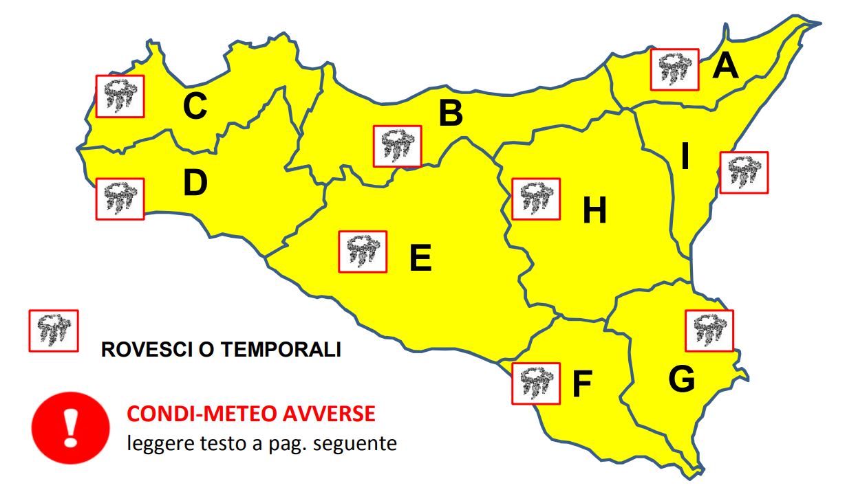 Meteo Il Maltempo Non Molla La Presa Prolungata L allerta Gialla 