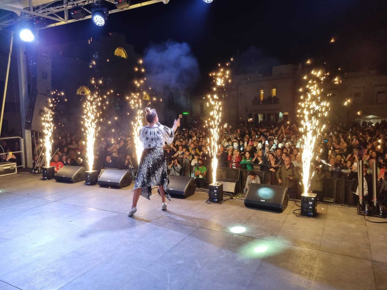 Sänger „Dragostea Din Tei“ im Konzert in Cammarata