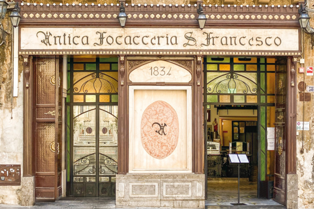 Antica Focacceria San Francesco di Palermo.
