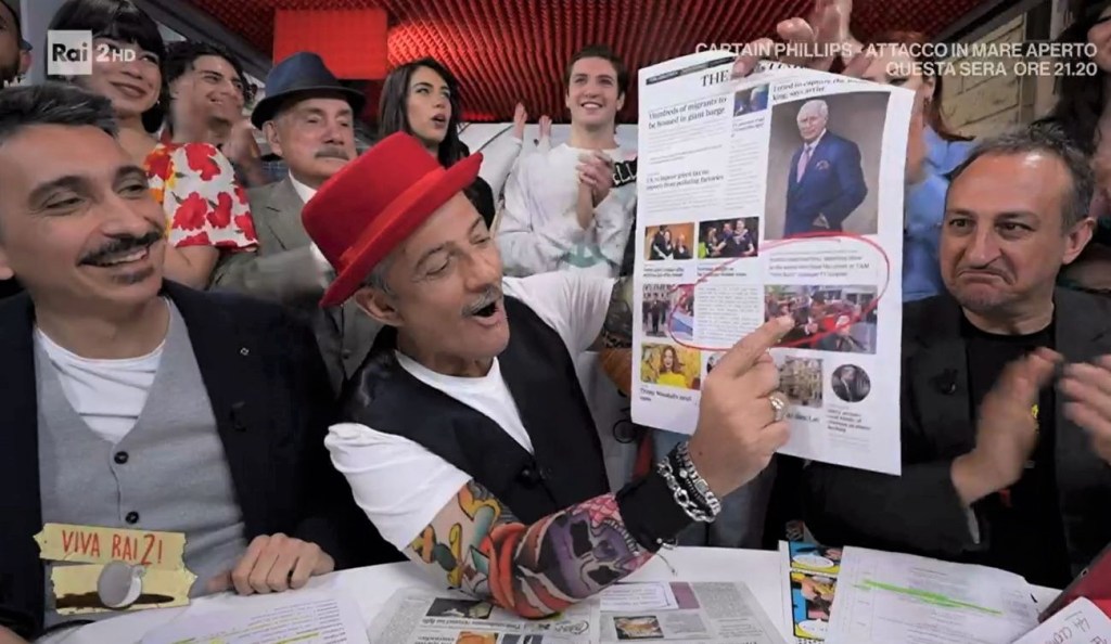 Fiorello e Viva Rai2 finiscono sul Times: "Lo showman rivoluzionario numero uno in Italia" VIDEO
