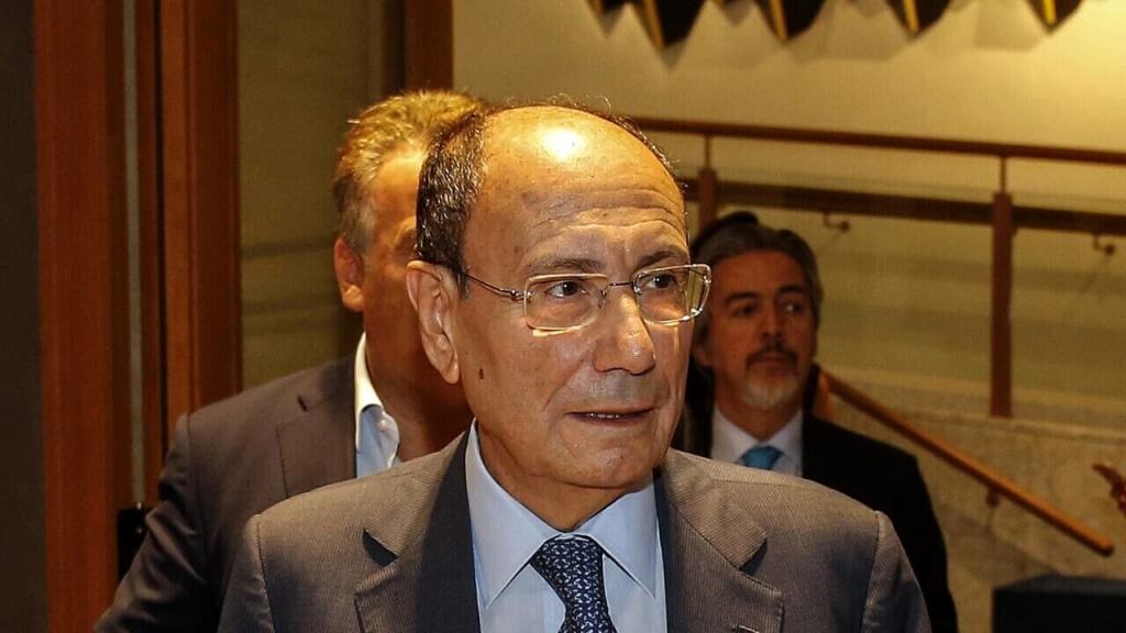 Renato Schifani, presidente della Regione Siciliana.