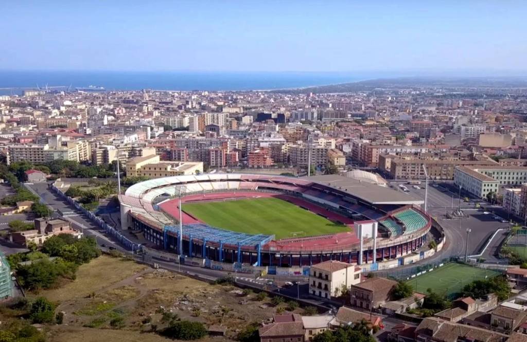 Stadio Massimino di Catania.