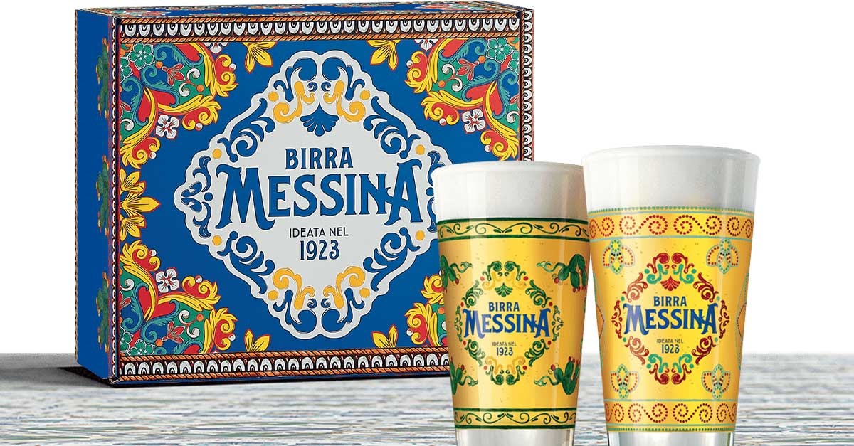 Set di bicchieri da birra personalizzati con incisione - Italia