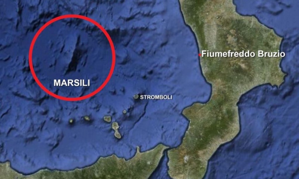 Curiosità sul Marsili, il vulcano sommerso al nord della Sicilia
