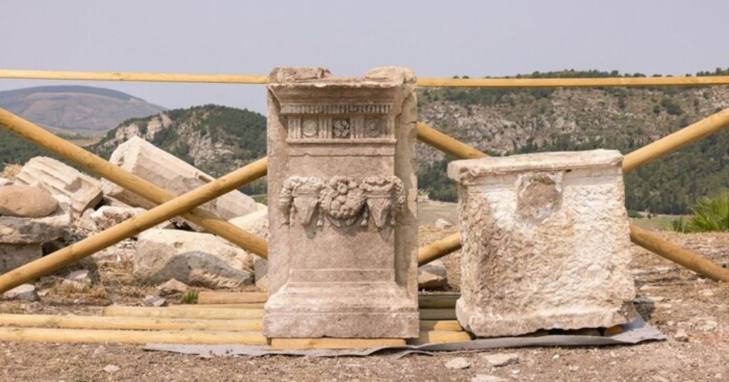 Altare ellenistico scoperto a Segesta