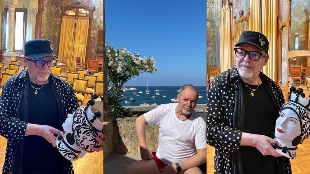 Vasco Rossi, relax e souvenir dopo il doppio live di Palermo: il rocker porta a casa due teste di Moro