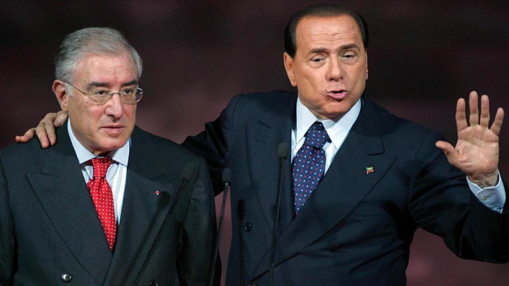 Marcello Dell'Utri e Silvio Berlusconi.