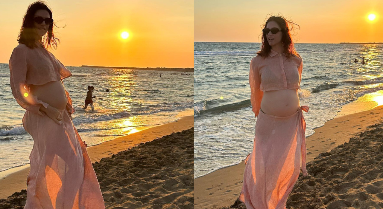 "Accussì", Miriam Leone svela il suo 'pancione' su Instagram