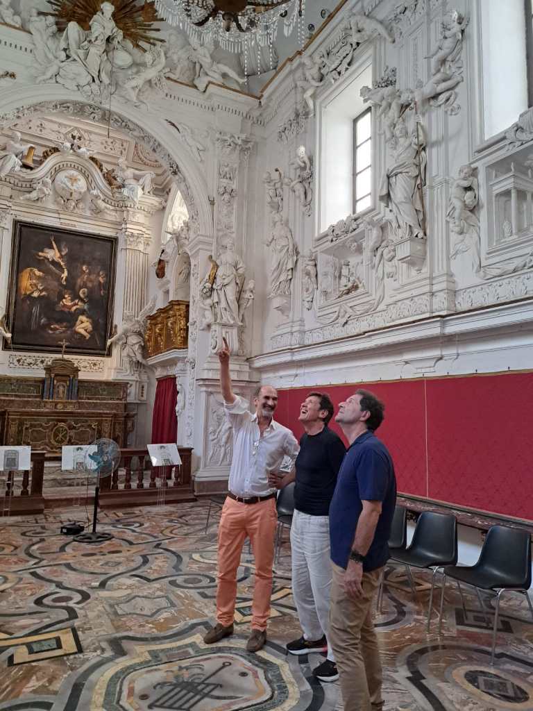 Gianni Morandi all'Oratorio di San Lorenzo