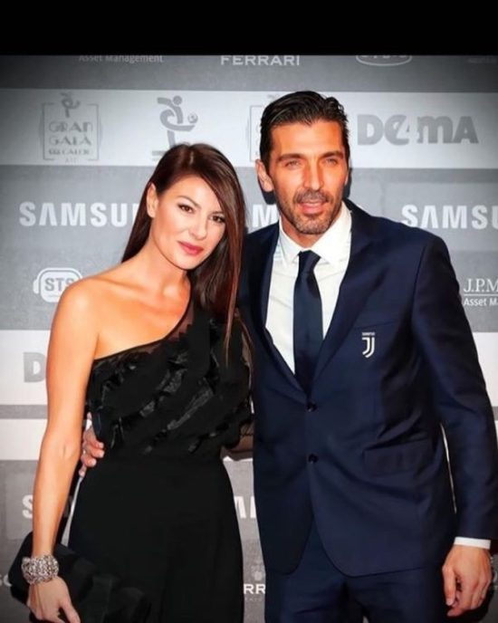Ilaria D'Amico e Gigi Buffon