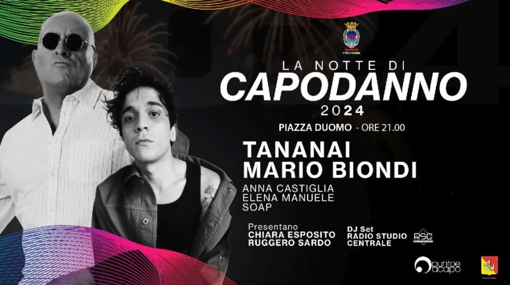Capodanno a Catania con Mario Biondi, Tananai e tanti altri artisti: concertone a piazza Duomo