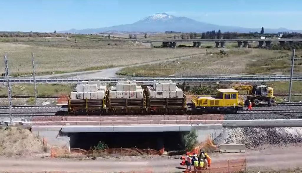 Cantiere Webuild in Sicilia