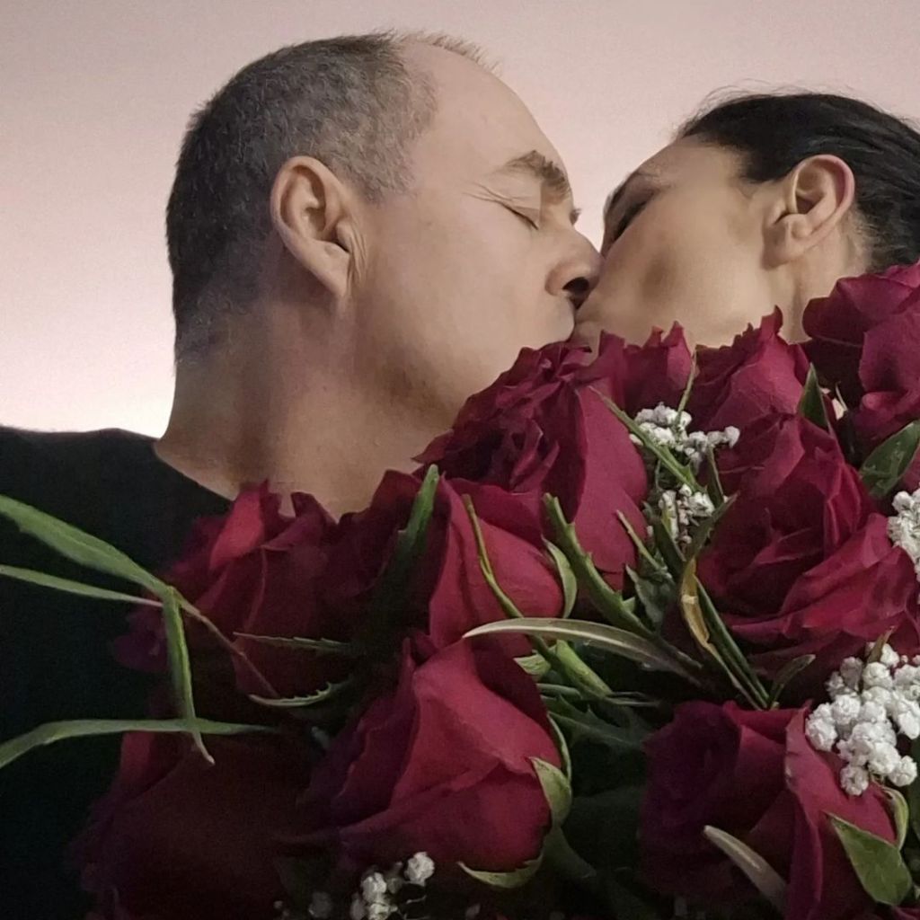 Maria Grazia Cucinotta e Giulio Violati