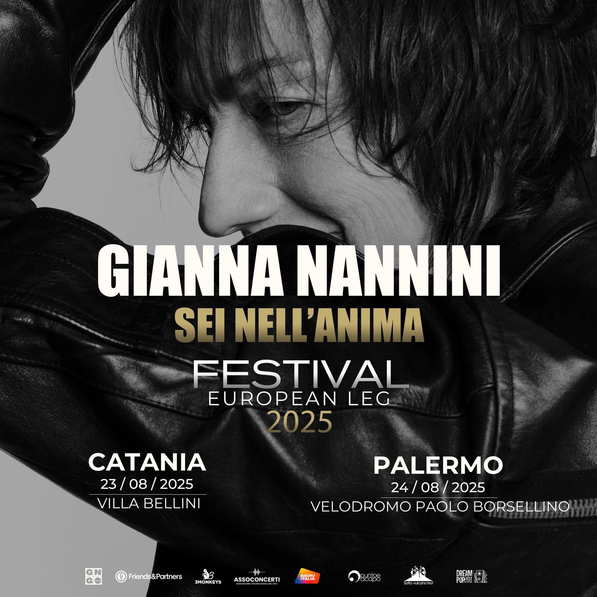 Il tour di Gianna Nannini fa tappa in Sicilia: le date