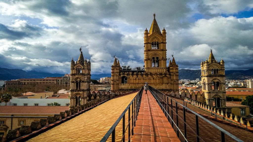 Palermo dai tetti della Cattedrale