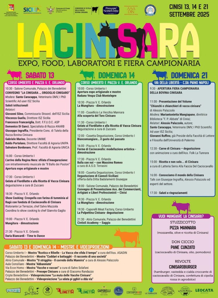 La Cinisara - il programma