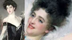 È stato per anni in un salotto privato, ora questo quadro riapre il mistero: è Donna Franca Florio?